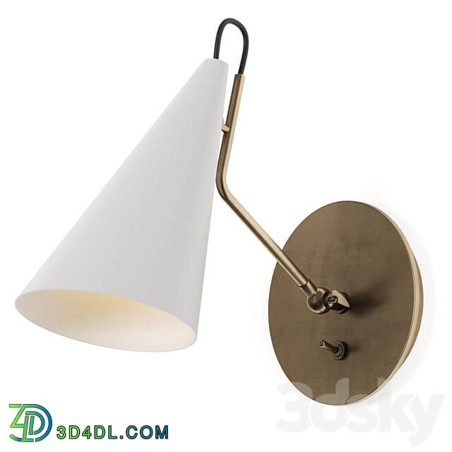 Visual Comfort Europe Clemente Wall Lamp 3D Models