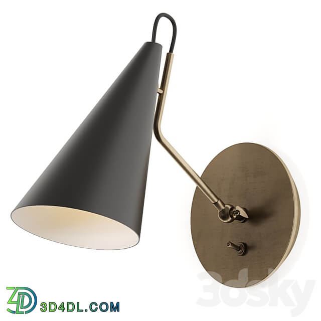 Visual Comfort Europe Clemente Wall Lamp 3D Models