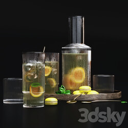 Lemonade Set 3D Models 