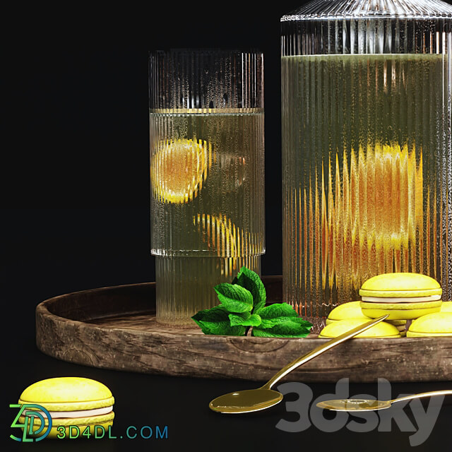 Lemonade Set 3D Models