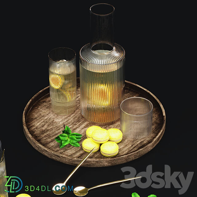 Lemonade Set 3D Models