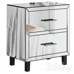Alouette mirror cabinet by La Redoute Sideboard Chest of drawer 3D Models 