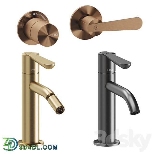 CEO LUTEZIA PLUS Set 07 Faucet 3D Models