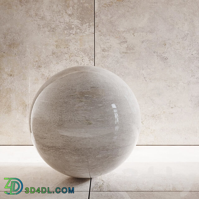 Porcelain tiles La Roche Blanc 3D Models