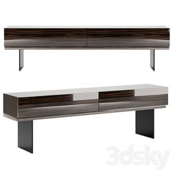 Lang Console Sideboard by Minotti Sideboard Chest of drawer 3D Models 