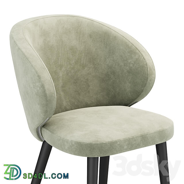 DINING CHAIR SANTI 3D Models