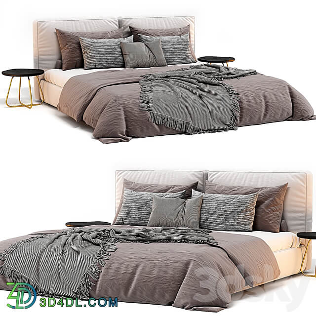 Dall 39 Agnese Comfort Bed Bed 3D Models