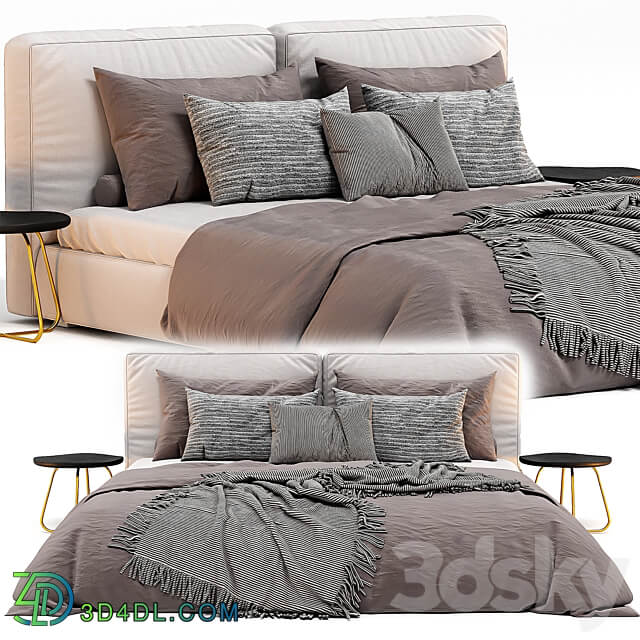 Dall 39 Agnese Comfort Bed Bed 3D Models