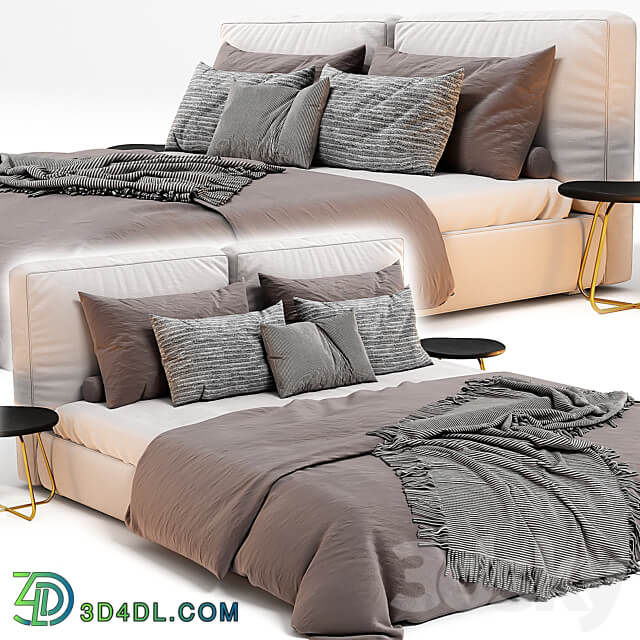 Dall 39 Agnese Comfort Bed Bed 3D Models