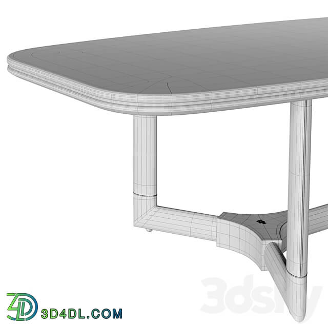 Visionnaire Morgan table 3D Models