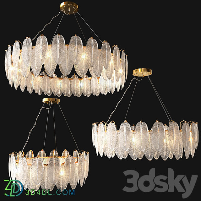 Loreley Collection Pendant light 3D Models