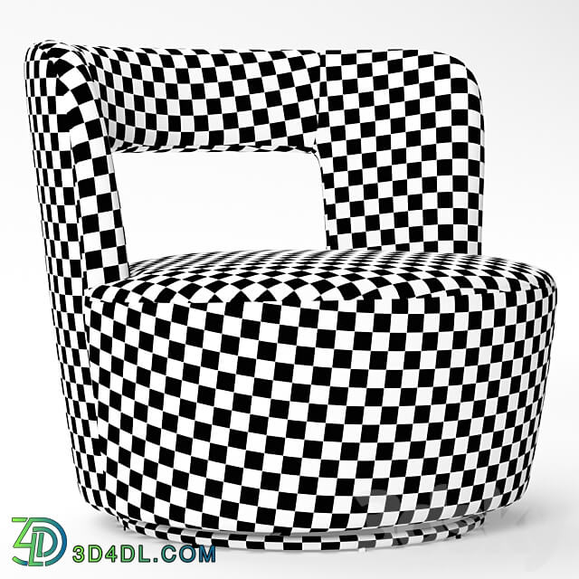 Millie Swivel Chair 3D Models