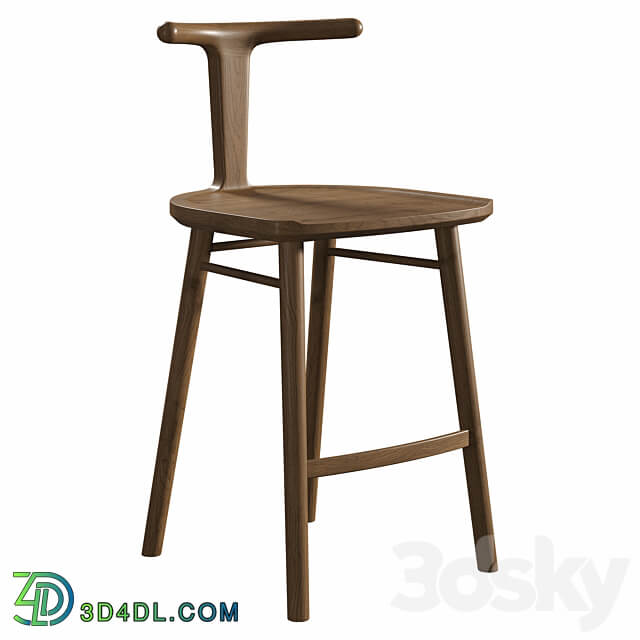 Oxbend Stool 3D Models