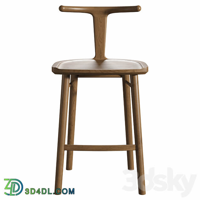 Oxbend Stool 3D Models