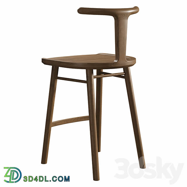 Oxbend Stool 3D Models