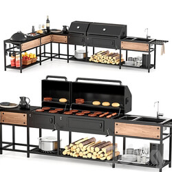 Barbecue 28 3D Models 