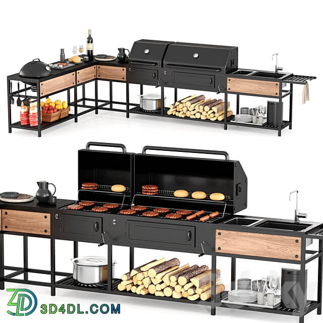 Barbecue 28 3D Models