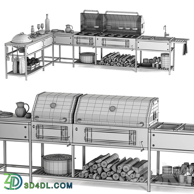 Barbecue 28 3D Models