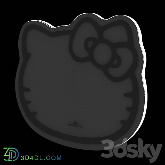 Hello Kitty LED 3D Models