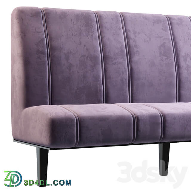 Sofa for restaurant cafe bar 3D Models