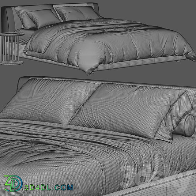 Lema Solftland Bed Bed 3D Models