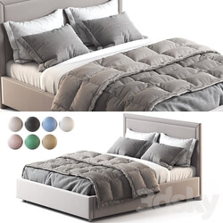 Bed Hoff Abel Bed 3D Models 