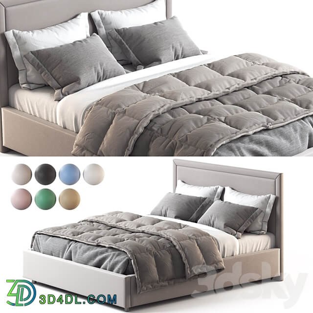 Bed Hoff Abel Bed 3D Models