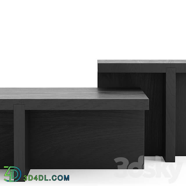 Rudolph Coffee Tables by Serax 3D Models