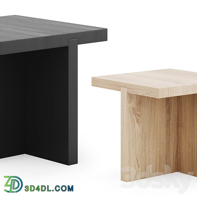 Rudolph Coffee Tables by Serax 3D Models