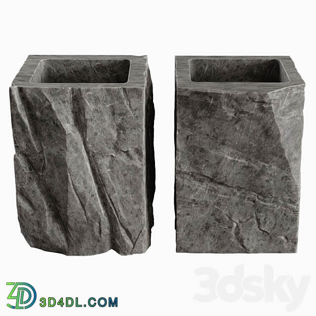 Stone sink Other decorative objects 3D Models