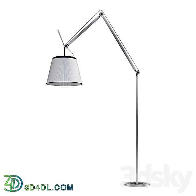 Floor lamp ARTEMIDE TOLOMEO MEGA VLOERLAMP floor lamp 3D Models