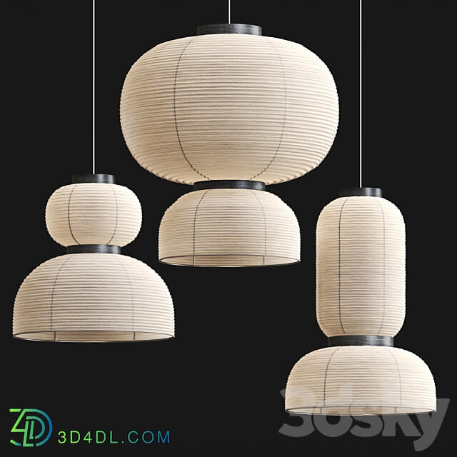 Formakami Collection by Jaime Hayon Pendant light 3D Models