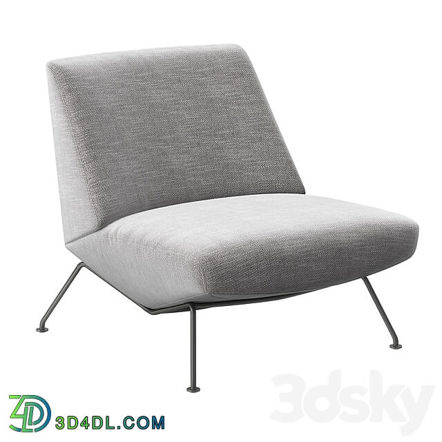 The Sleek armchair by Bonaldo 3D Models