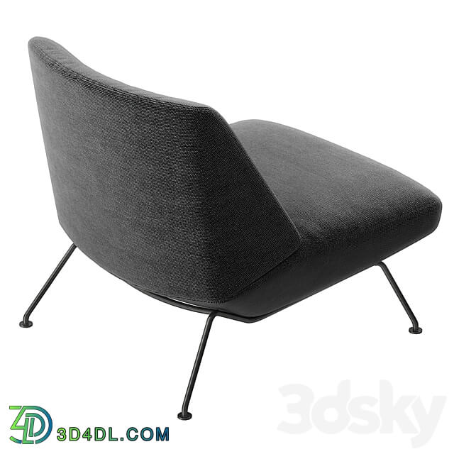 The Sleek armchair by Bonaldo 3D Models