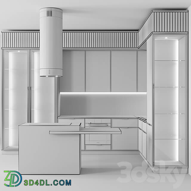 Kitchen 125 Kitchen 3D Models