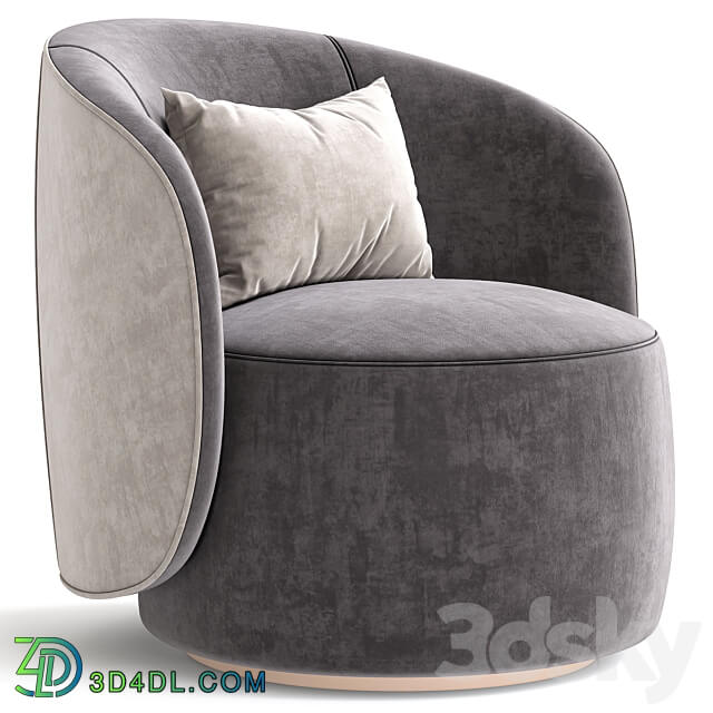 Fendi Casa Anabelle Armchair 3D Models