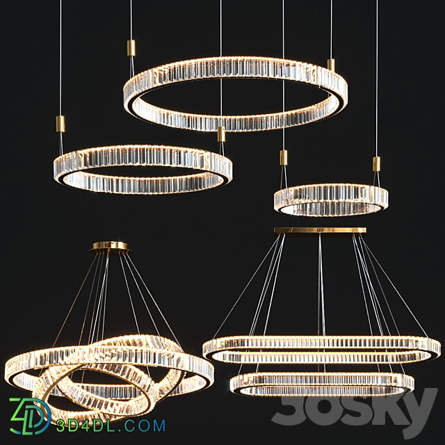 Lampatron BERTOLDA Collection Pendant light 3D Models