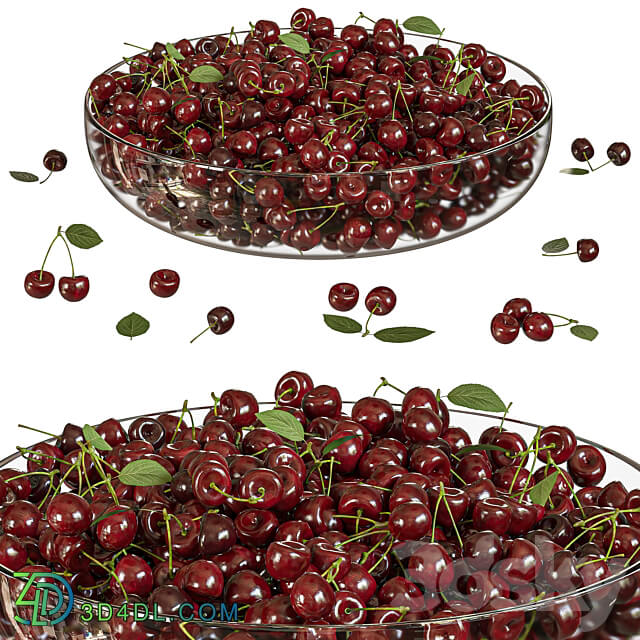 cherry dish 3D Models