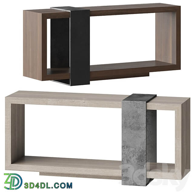 BERNHARDT Linea Console Table Sideboard Chest of drawer 3D Models