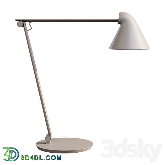 LOUIS POULSEN NJP BUREAULAMP table lamp lamp 3D Models