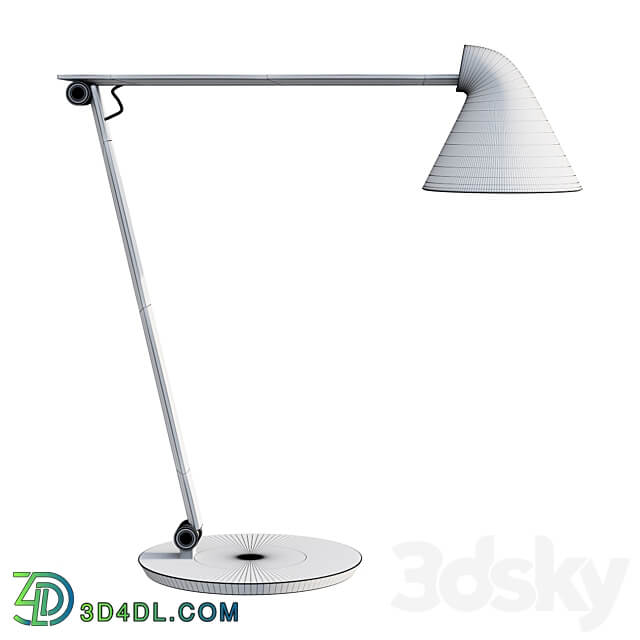 LOUIS POULSEN NJP BUREAULAMP table lamp lamp 3D Models