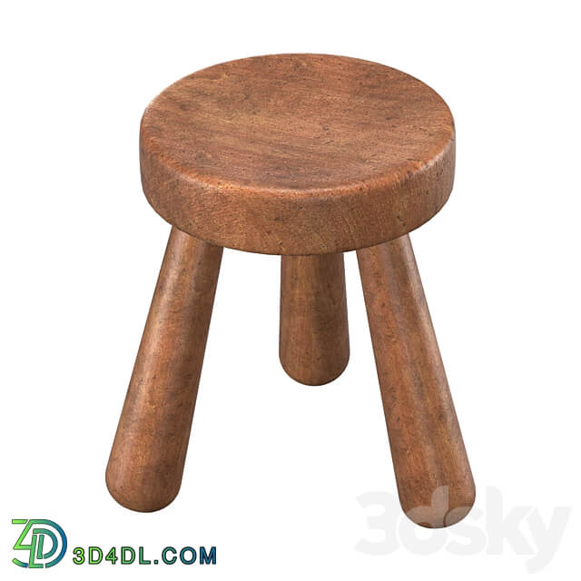 STOOL INGVAR HILDINGSSON 1940 3D Models