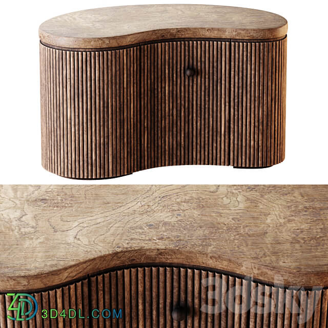 ARY BEDSIDE TABLE Sideboard Chest of drawer 3D Models