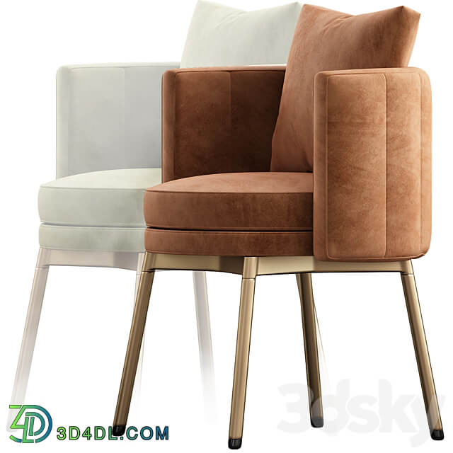 Minotti Torii chair 3D Models