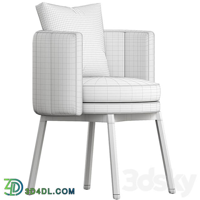 Minotti Torii chair 3D Models