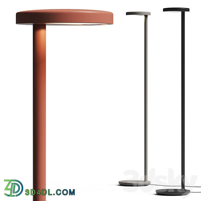 Flos Oblique Floor Lamps 3D Models