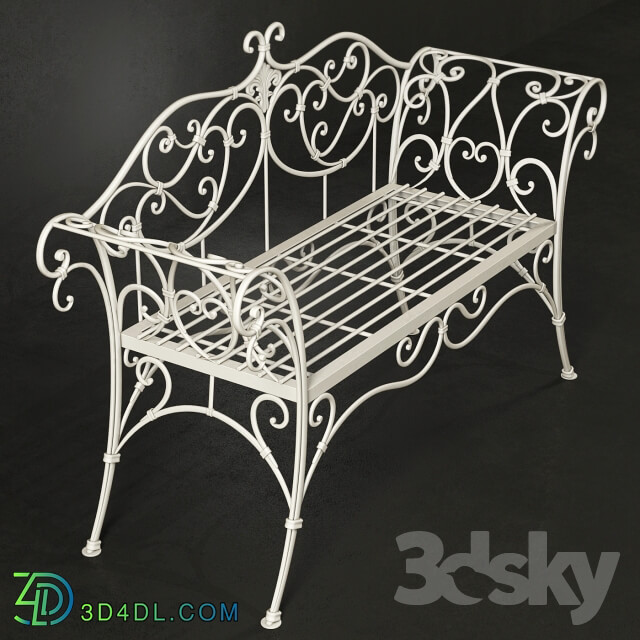 Other Forged bench in classic style