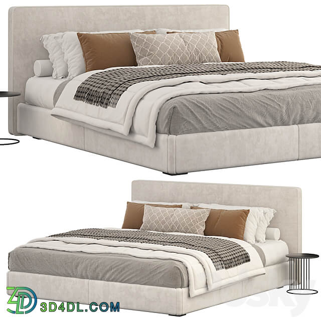 Poliform bruce bed Bed 3D Models