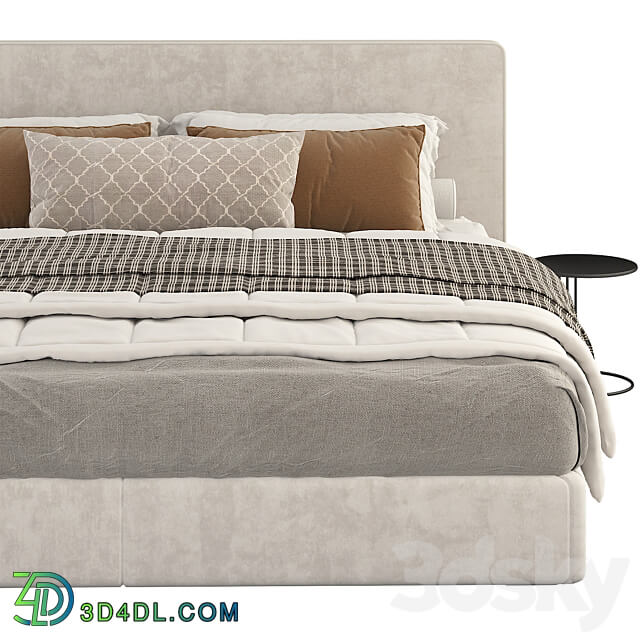 Poliform bruce bed Bed 3D Models