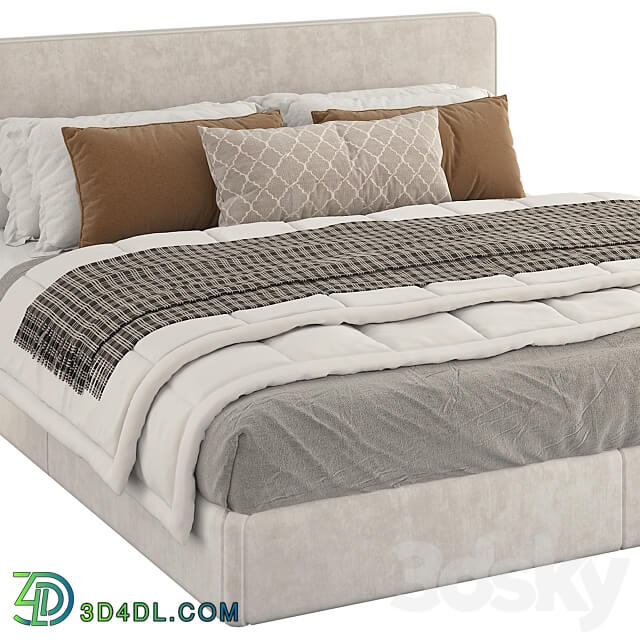 Poliform bruce bed Bed 3D Models